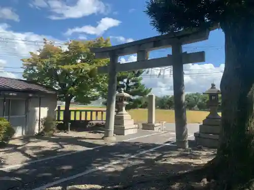 大池神社の鳥居