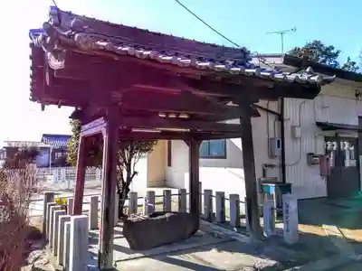 三明神社（木津三明神社）の手水舎