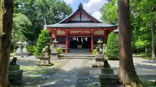 山中浅間神社の本殿