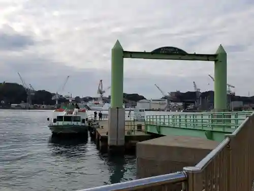 舟島神社の周辺