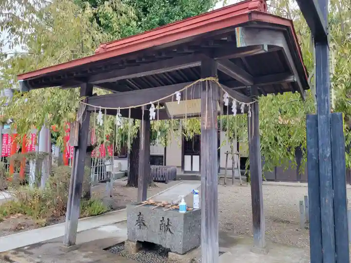 本町南町八幡神社の手水舎