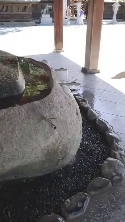 宗像大社の手水舎