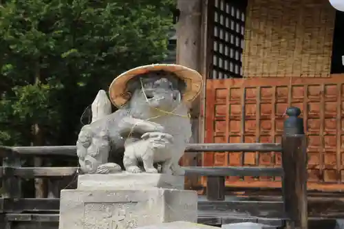 相馬妙見宮　大上川神社の狛犬