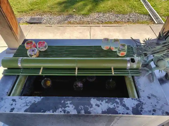 美瑛神社の手水舎