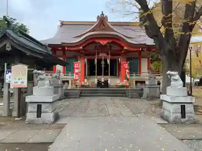 戸部杉山神社の本殿・本堂