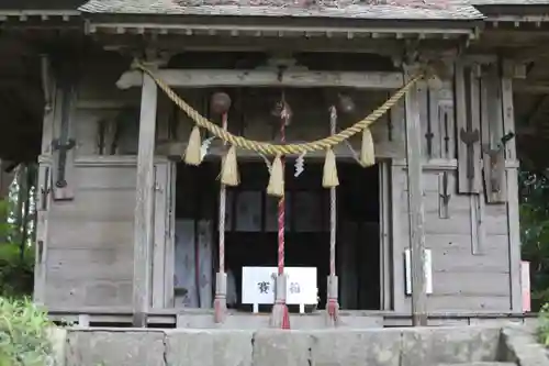 釣石神社の本殿