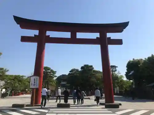 鶴岡八幡宮の鳥居