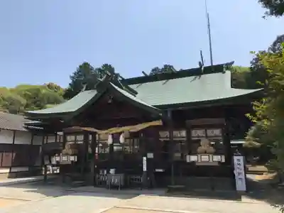 安仁神社の本殿・本堂
