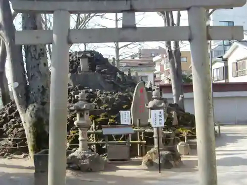 清瀧神社の鳥居