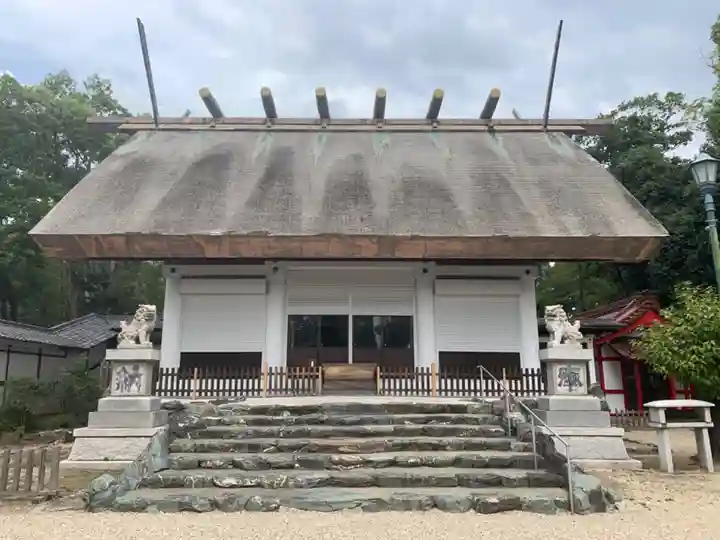 津賀田神社の本殿・本堂