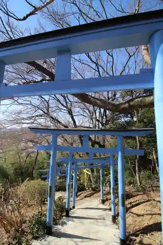 足利織姫神社の鳥居