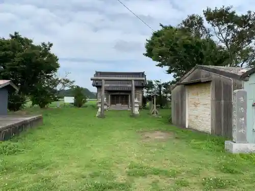 本織神社の鳥居