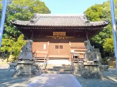 山神社（緒川新田山神社）の本殿・本堂