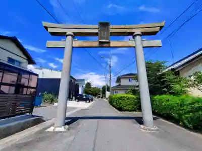 鹿島神社の鳥居