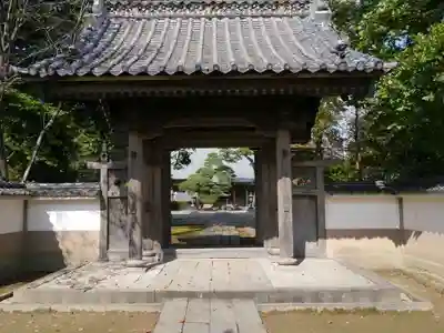 息障院の山門・神門