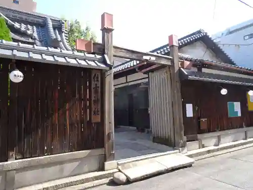 住吉神社（京都市下京区醒ヶ井）の鳥居