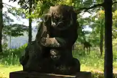 小倉神社の狛犬