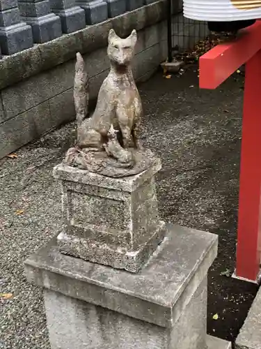 星川杉山神社の狛犬