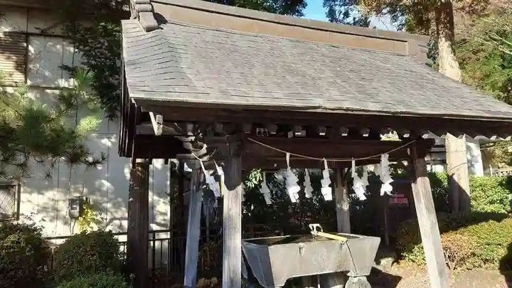 諏訪大社下社春宮の手水舎