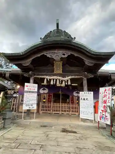 鷲尾愛宕神社の本殿