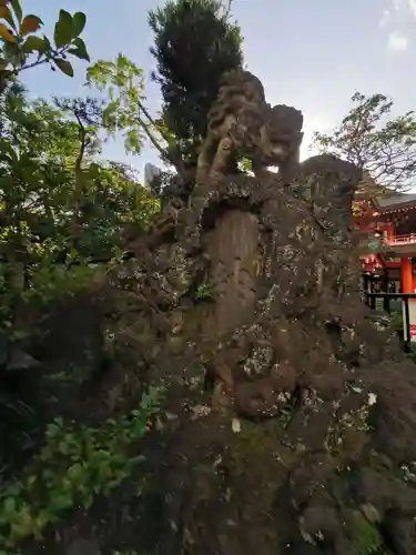 千葉神社の狛犬