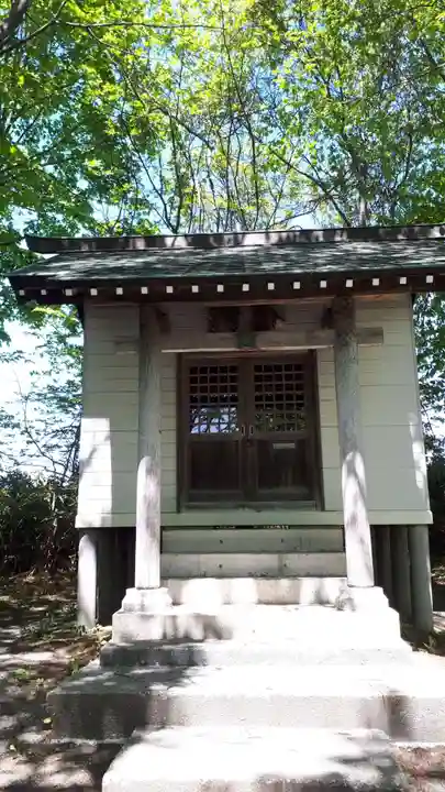 竹山神社の本殿・本堂