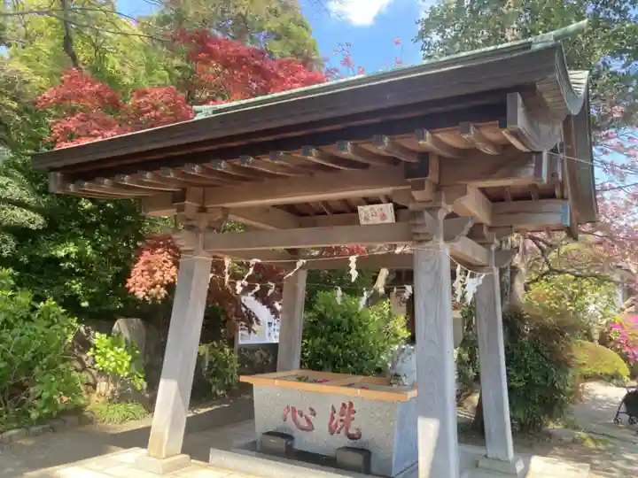 比々多神社の手水舎