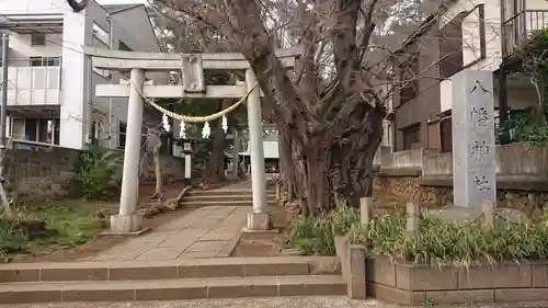 下高井戸八幡神社の鳥居