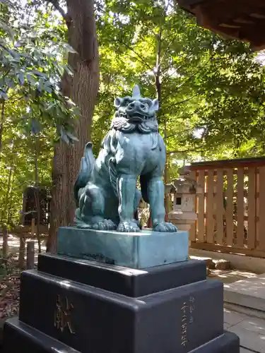 駒木諏訪神社の狛犬