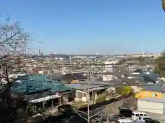 峰白山神社の景色