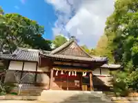 川田八幡神社の本殿・本堂