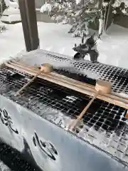 篠路神社の手水