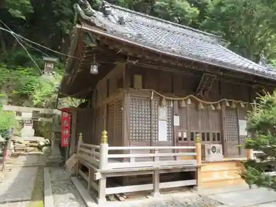橿森神社の本殿・本堂