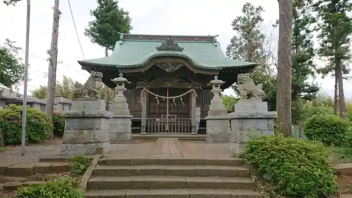 岡上神社の本殿・本堂