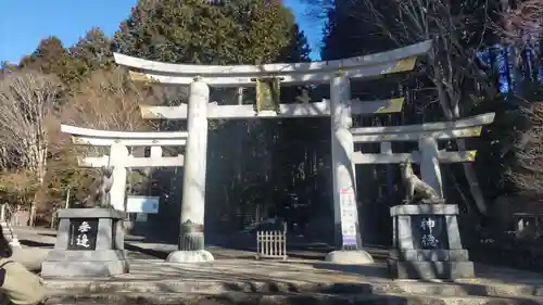 三峯神社の鳥居