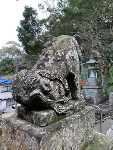 真淨寺の狛犬