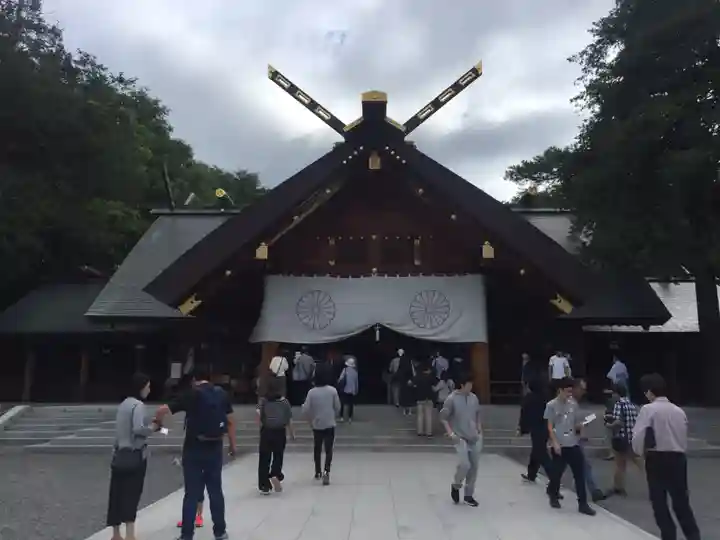 北海道神宮の本殿・本堂