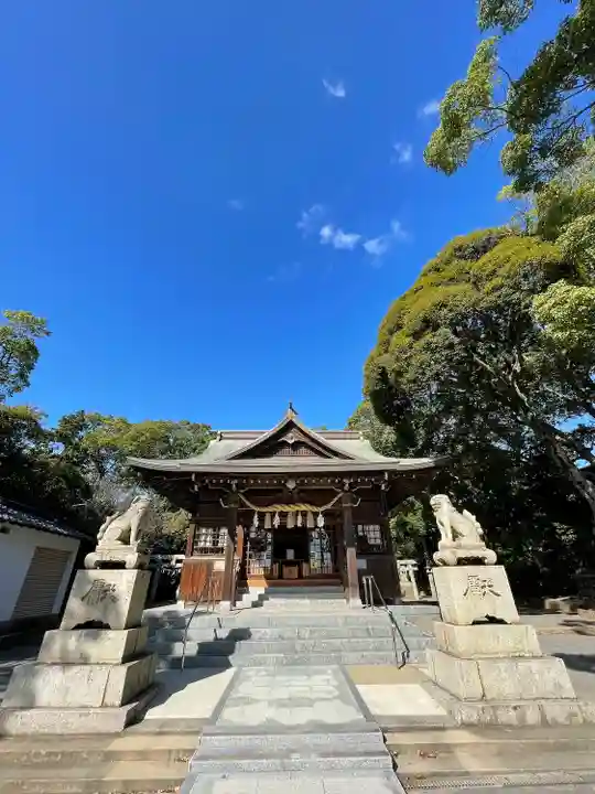 日吉神社の本殿・本堂