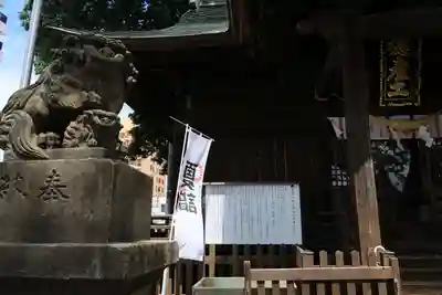 阿邪訶根神社の狛犬