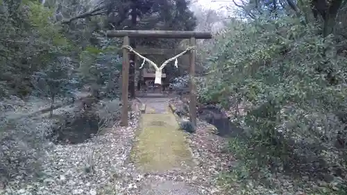 白山神社の鳥居