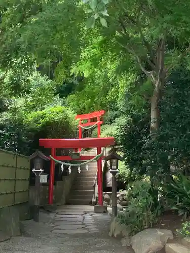 武州柿生琴平神社の鳥居