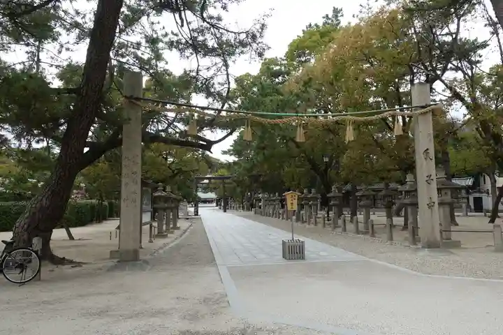 西宮神社の景色