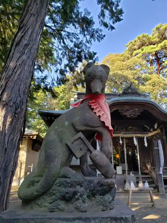 久我山稲荷神社の狛犬