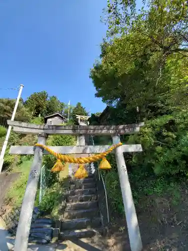 長屋神社の鳥居