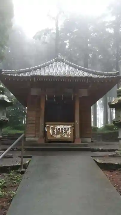 村山浅間神社の本殿・本堂