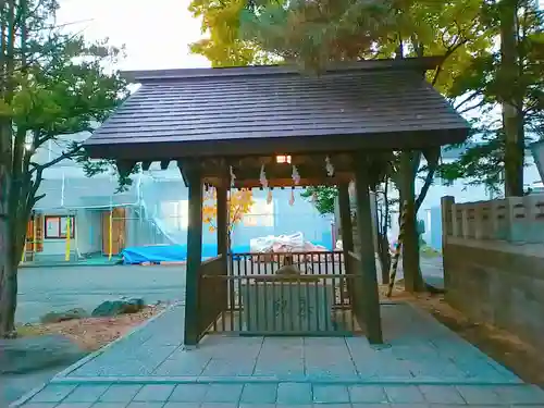 豊平神社の手水舎