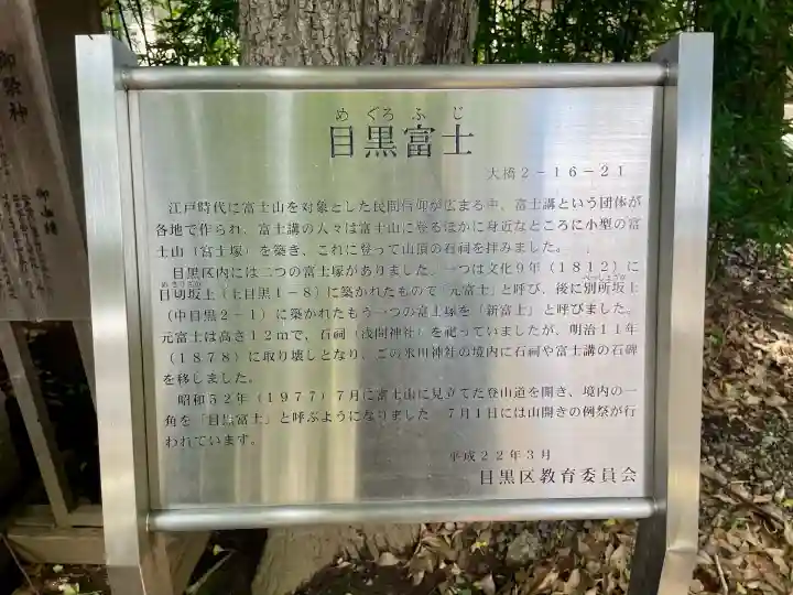 目黒富士浅間神社(東京都)