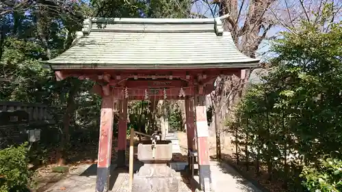 芝東照宮の手水舎