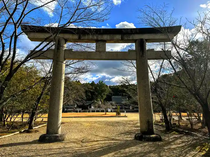 奈良縣護國神社の鳥居