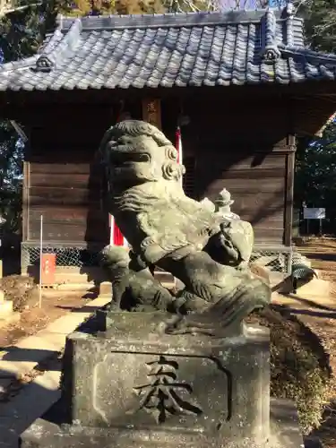 浅間神社の狛犬